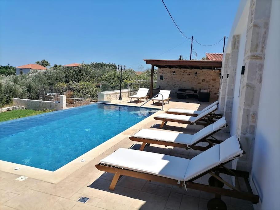 Villa Halepouri Chania  Bagian luar foto